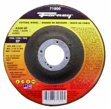 Image of item: Cut-Off Wheel TYPE27 4.5"x.090"x7/8"